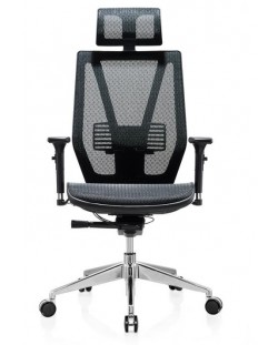 Scaun ergonomic RFG - TECH@LINE, negru