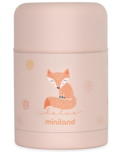 Termos pentru mâncare Miniland - Candy, 600 ml, roz