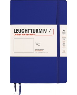 Caiet Leuchtturm1917 New Colours - A5, pagini albe, Ink, copertă moale