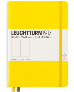Agenda Leuchtturm1917 Notebook Medium А5 - Galben, pagini punctate