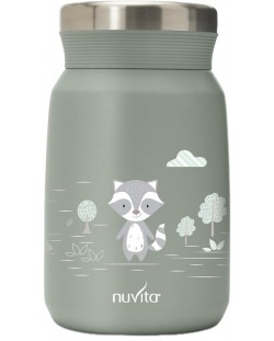 Cutie termică pentru alimente Nuvita - 500 ml, Sage Green