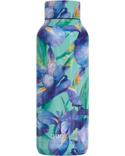 Sticlă termică Quokka Solid - Blue Irises, 510 ml