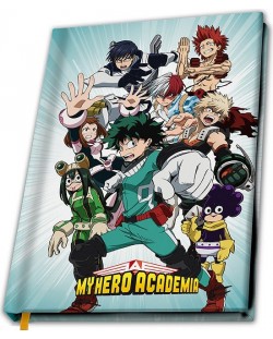Carnețel ABYstyle Animation: My Hero Academia - Heroes, format A5