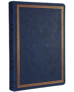 Carnețel Victoria's Journals Old Book - А5, albastru inchis