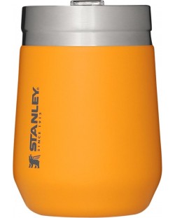 Termo cană cu capac Stanley The Everyday GO - Saffron, 290 ml