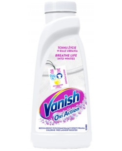 Detergent lichid pentru petele de pe hainele albe Vanish - Oxi Action, 450 ml