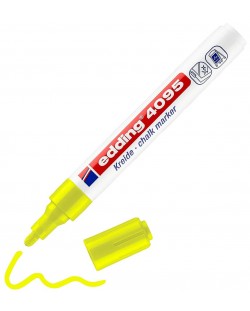 Marker cretă Edding 4095 - Neon galben