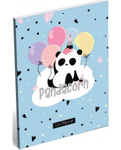 Caiet А7 Lizzy Card - Lollipop Pandacorn