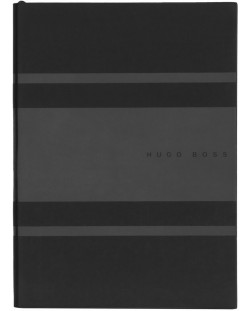 Caiet Hugo Boss Gear Matrix - A5, cu puncte, negru