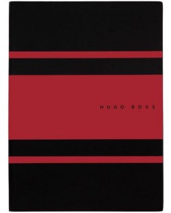Caiet Hugo Boss Gear Matrix - A5, cu puncte, roșu