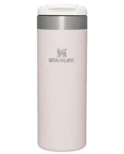 Cupa Termo Stanley The AeroLight - Rose Quartz Metallic, 470 ml