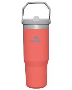 Cupa termică Stanley The IceFlow - Flip Straw, 890 ml, roz