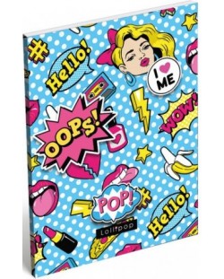 Caiet А7 Lizzy Card - Lollipop Pop