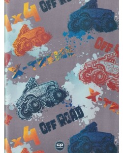 Cool Pack Offroad Notebook - A5, linii largi, 60 de foi
