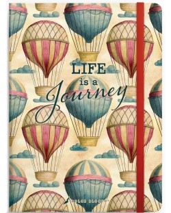 Notebook Lizzy Card Dolce Blocco - Life is a Journey