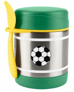 Recipient termoizolant pentru mâncare Skip Hop Spark Style - 325 ml, fotbal