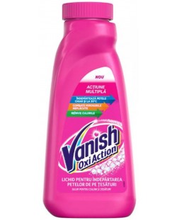 Detergent lichid pentru petele de pe hainele colorate Vanish - Oxi Action, 450 ml