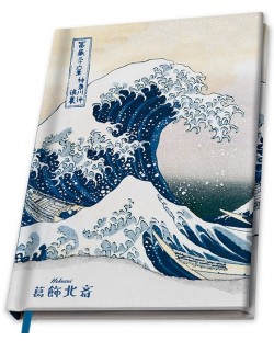Carnețel ABYstyle Art: Katsushika Hokusai - Great Wave, format A5