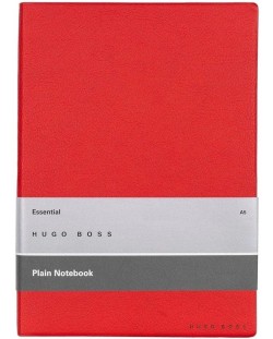 Caiet Hugo Boss Essential Storyline - A5, pagini albe, roșu