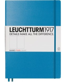 Agenda Leuchtturm1917 Notebook Medium А5 - Albastru deschis, pagini punctate