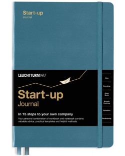 Agenda Leuchtturm1917 - Start-up Journal, А5, Stone Blue