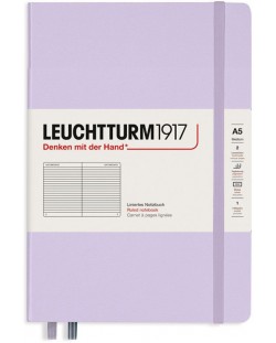 Agenda Leuchtturm1917 - Medium A5, pagini in randuri, Lilac