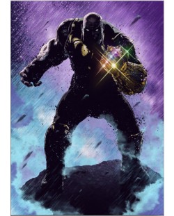 Poster metalic Displate - Marvel - Thanos