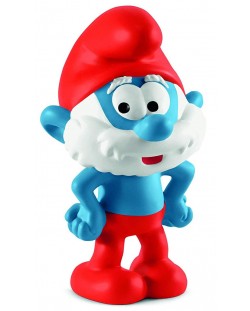 Figurina Schleich The Smurfs - Tata Smurf, in picioare