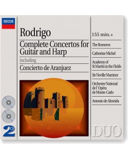 The Romeros - Rodrigo: Complete Concertos for Guitar & Harp (2 CD)
