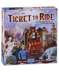 Extensie pentru joc de societate Ticket to Ride - Asia