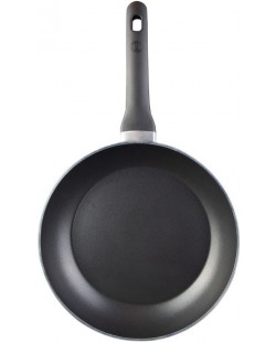 Tigaie MasterChef - 800 ml, Ø24 x 44 cm, aluminiu forjat, negru