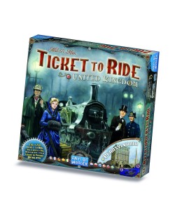 Extensie pentru joc de societate Ticket to Ride - United Kingdom