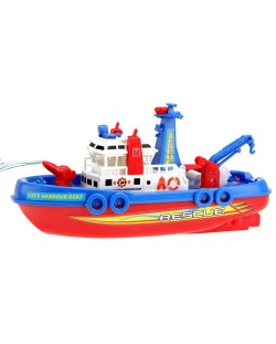 Jucarie pentru copii Toi Toys - Barca de salvare care pulverizeaza apa