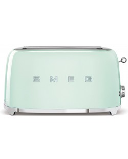 Toaster Smeg - TSF02PGEU, 1500W, 6 trepte, verde