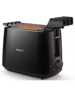 Prăjitor de pâine Philips - HD2583/90, 650W, 8 viteze, negru