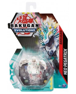 Minge Spin Master - Bakugan Evolutions, Neo Pegatrix White