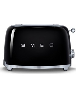 Toaster Smeg - TSF01BLEU, 950W, 6 trepte, negru