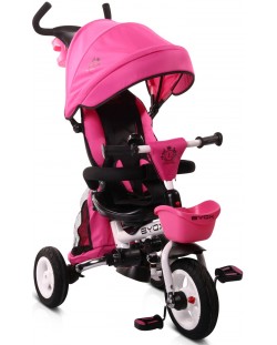 Tricicleta pliabilă Byox - Flexy Lux, roz
