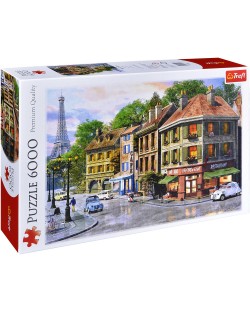 Puzzle Trefl de 6000 piese - Strada din Paris