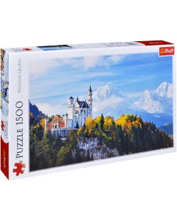 Puzzle Trefl de 1500 piese - Alpii Bavarezi