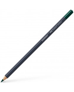 Creion colorat Faber-Castell Goldfaber - Verde cobalt închis, 158