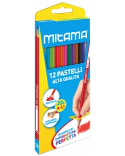 Creioane de culoare Mitama - 12 culori