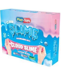 Set creativ Play-Toys - Fă-ți propriul slime, Cloud