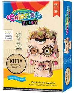Set creativ Colorino Hobby -Fa-ti singur ghiveci pisicuta