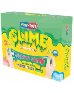 Set creativ Play-Toys - Fă-ți propriul slime, Classic