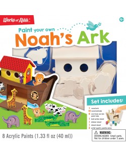 Set creativ Master Pieces Works of Ahhh - Arca din lemn a lui Noe