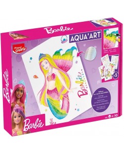 Set creativ Maped Creativ - Aqua Art, Barbie