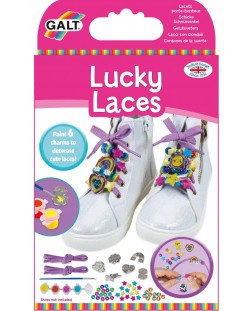 Galt Creative Kit - Șireturi fericite DIY Happy Shoelaces