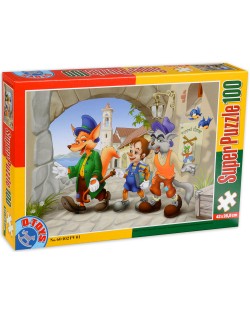 Puzzle D-Toys de 100 piese - Pinocchio