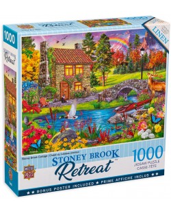 Puzzle Master Pieces de 1000 piese - Stoney Brook Cottage